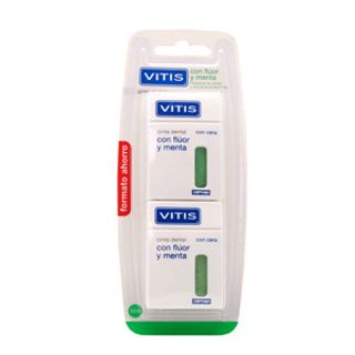 Cinta Dental Con Flúor Y Menta 2 Uds. Vitis (8427426017375)