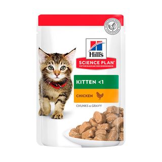 Hill’S Science Plan Kitten Pollo Sobre En Salsa 0.085Kg