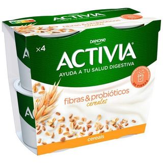 Bífidus De Fibras Y Cereales Activia, Pack 4X115 Gr. (25924184)