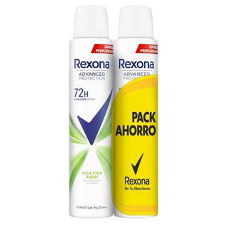 Advanced Protection Pack Desodorante Aerosol Aloe Vera para Mujer - Rexona - 2 x 200 ml 8720182628497