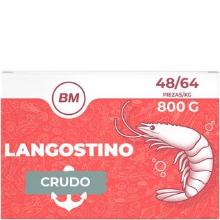BM Langostino 48/64 Piezas Congelado 800 G