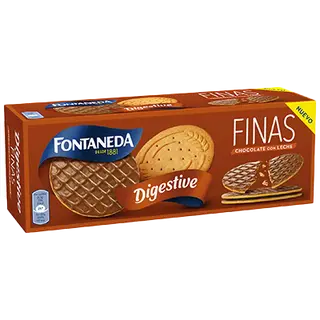 Galletas Finas De Chocolate Con Leche Fontaneda Digestive 170 G