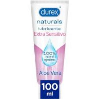 Lubricante Naturals Extra Sensitivo Aloe Vera Durex, Tubo 100 Ml (23675911)