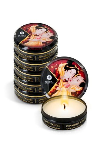 Vela Massagem Morango 30ml.