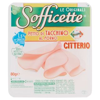 Citterio Sofficette Petto di Tacchino al Forno 80 g - 80578161
