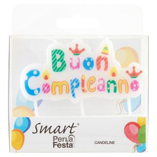 Smart PerLa Festa Candeline Buon Compleanno 1 pz