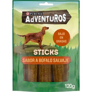 Adventuros Palitos Búfalo Para Perros 0.12Kg