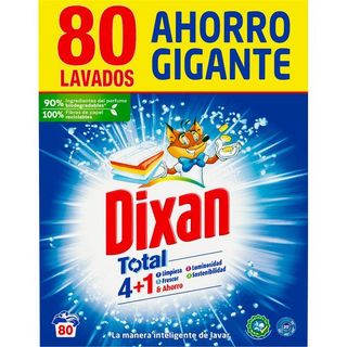 Detergente Polvo Dixan, Maleta 80 Dosis (25494485)
