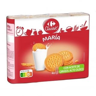 Galletas María Carrefour Classic 800 G.