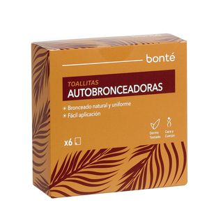 Toallitas Autobronceadoras Bonte 6 Uds (283250)