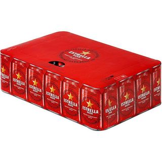 Cerveza ESTRELLA DAMM, pack 24x33 cl (14062566)