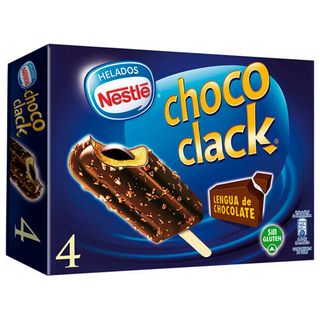 Chococlack Helado De Chocolate Classic 4 X 90 Ml