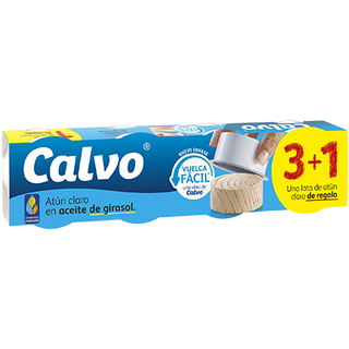 Atun Claro En A. Girasol Calvo Pn 195 Pe 156 G