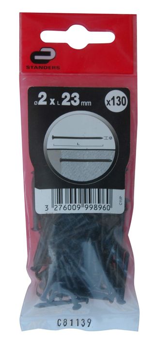 130 Pregos Cab Red Aco Temp 2.0X23 (15674715)