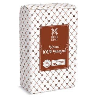 Harina De Trigo Integral El Molino De Dia 1 Kg