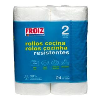 Papel Cocina Froiz Doble Capa 2 Rollos