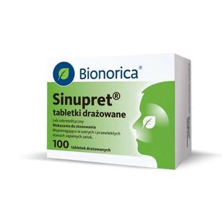 Sinupret 100 draż.