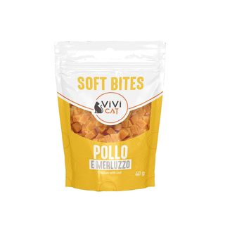 Vivi cat snack soft bites 40g pollo