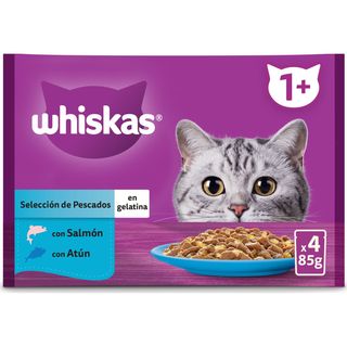 Comida Húmeda Gatos Pescado P-4, Paquete 340 g