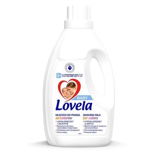 Lovela Baby  Hipoalergiczny płyn do prania kolorów dla niemowląt 1,45 l