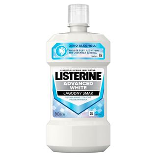 Listerine Advanced White Płyn do płukania jamy ustnej 500 ml