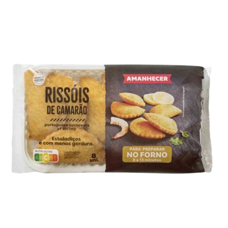 Amanhecer Rissóis Camarão Forno 8x50g