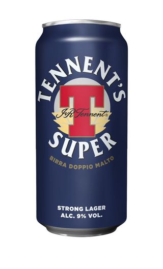 Tennent'S Super Birra Strong Lager Doppio Malto Lattina 44Cl