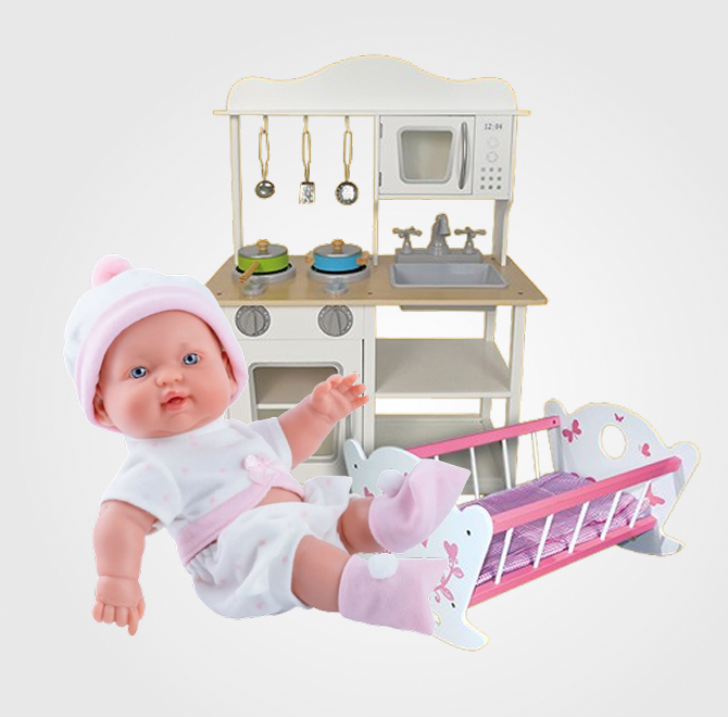 Muñecas Y Juegos De Imitación