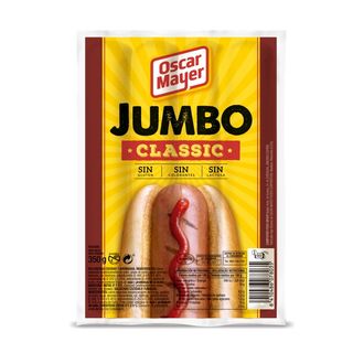 OSCAR MAYER Salchichas Jumbo Classic, 350G