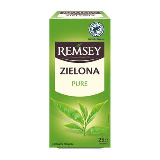 Remsey Herbata zielona pure, 25 torebek