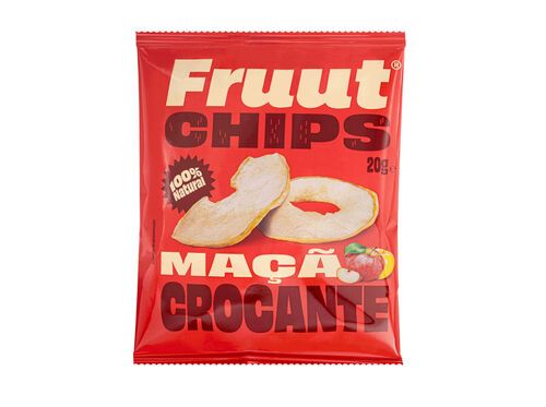 SNACK FRUUT MAÇÃ VERMELHO DOCE SEM AÇÚCAR 20G