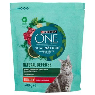PURINA ONE DualNature Sterilizzato Manzo 400 g - 7613036716482