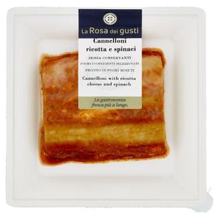 La Rosa dei gusti Cannelloni ricotta e spinaci 0,250 kg