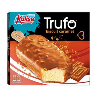 Kalise trufo plus biscuit caramel 3 x 75 g