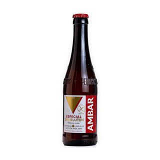 Cerveza Ámbar sin gluten 33cl Ambar
