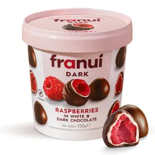 Franui Lamponi Cioccolato Bianco E Fondente 150g