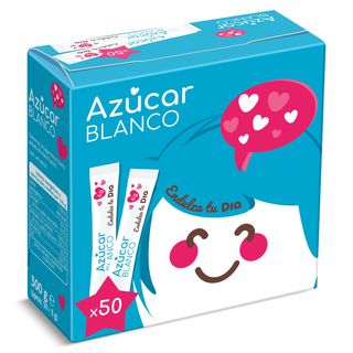 Azúcar Blanco En Sobres Dia Caja 300 G