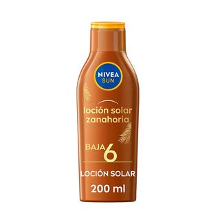 Nivea Leche Solar Zanahoria Spf 6 1441058 200Ml