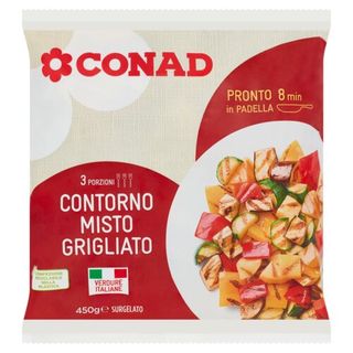 CONAD Contorno Misto Grigliato Surgelato 450 g - 8003170002050