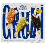 Sammontana Gruvi Mitico Croccantino, Pistacchio Sincero, Stracciatella Maivista 6 x 37,5 g