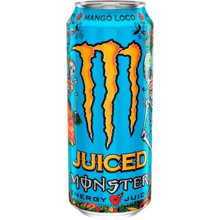 Bebida Energética Monster Mango Loco, Lata 50 Cl.