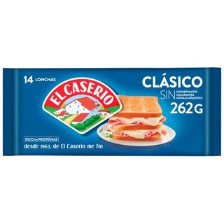 Queso Lonchas X 14 Caserio 262 G