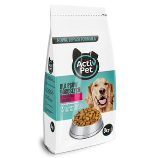 Activ Pet Karma dla psa z wołowiną i drobiem, 3 kg