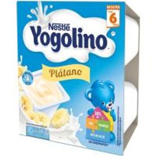 Iogolino Plátano A Partir De 6 Meses 4X100 Gr. (4507471)