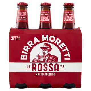 Birra Moretti la Rossa 7.2 3 x 33 cl - 8001435350250
