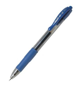 Blister G-2 Bolígrafo Tinta De Gel Retráctil Azul Pilot (8422911002065)