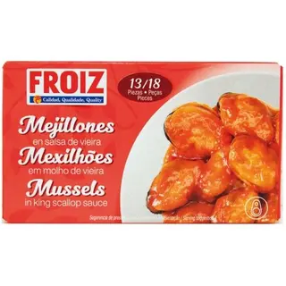 Mejillones Froiz Salsa Vieira 13/18 65 G