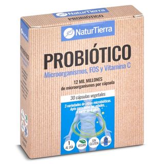 Probiótico Natur Tierra Bote 30 Unidades