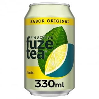 Fuze Tea Té Sabor Limón Sin Azúcar Lata 33 Cl.