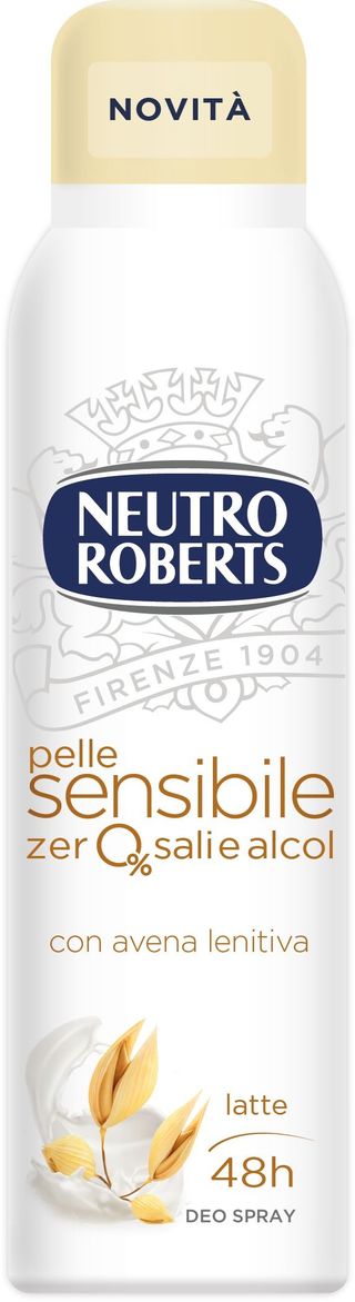 NEUTRO ROBERTS DEODORANTE SENSIBILE LATTE E AVENA SPRAY 150ML   MAN8602